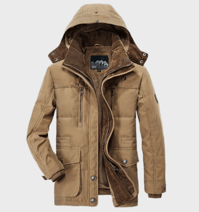 Chaqueta de Invierno Cálida de Hombre | Con Capucha