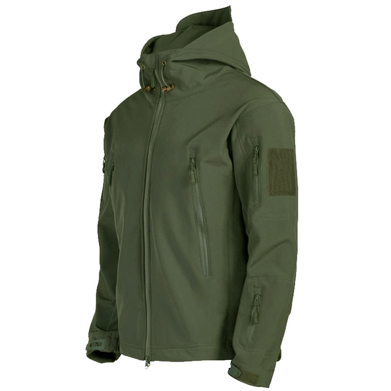 Chaqueta de Exterior con Capucha de Hombre | Multi Bolsillo