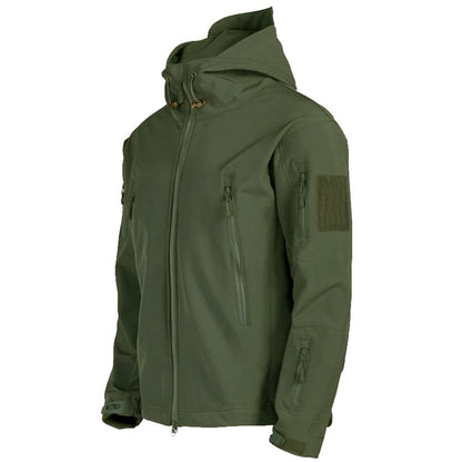 Chaqueta de Exterior con Capucha de Hombre | Multi Bolsillo