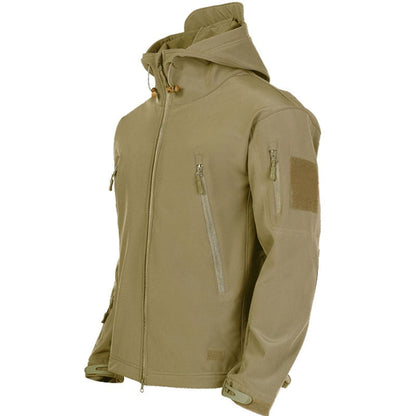 Chaqueta de Exterior con Capucha de Hombre | Multi Bolsillo