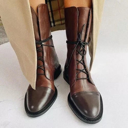 Botines de Mujer con Tacón | Con Cordones