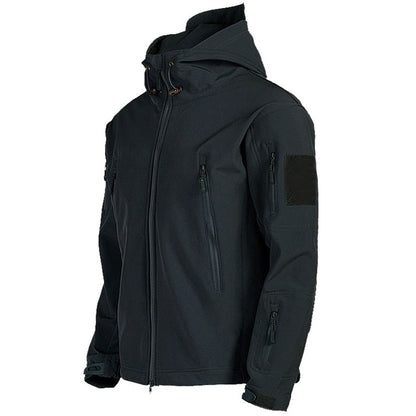 Chaqueta de Exterior con Capucha de Hombre | Multi Bolsillo