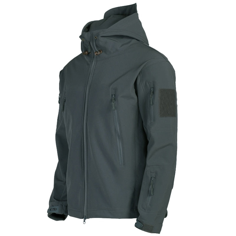 Chaqueta de Exterior con Capucha de Hombre | Multi Bolsillo