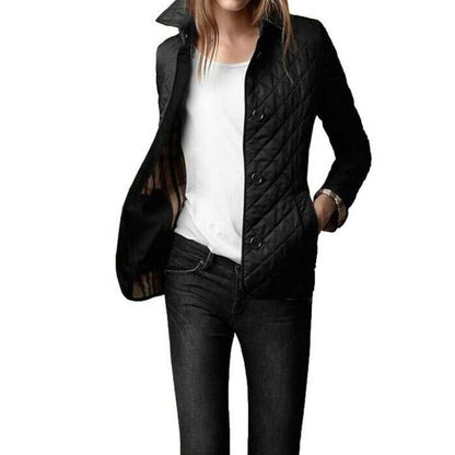 Chaqueta acolchada para mujer | Cierre de botones