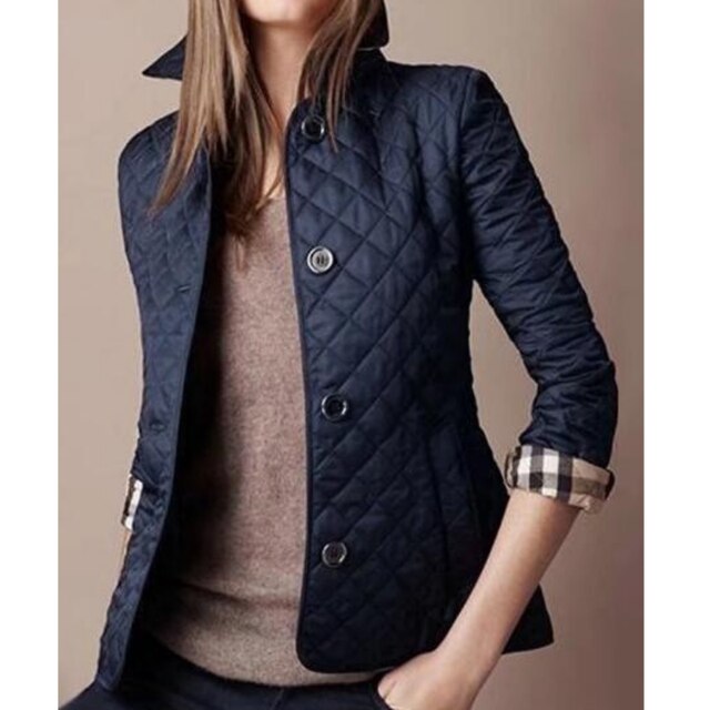 Chaqueta acolchada para mujer | Cierre de botones