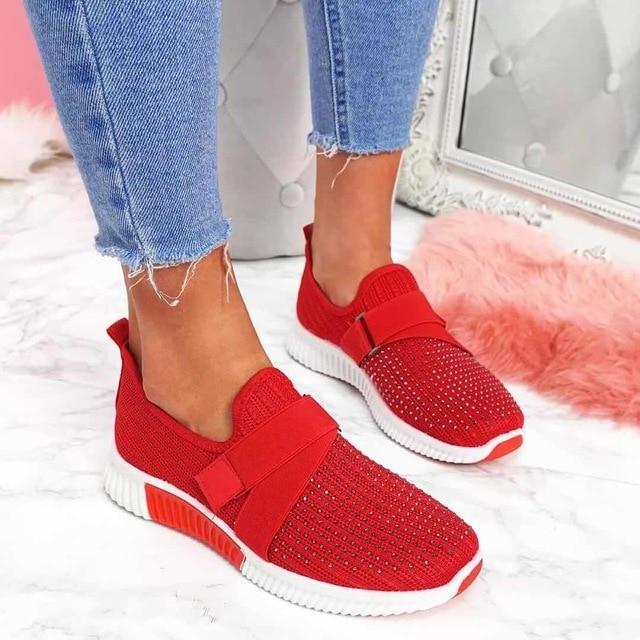 Zapatillas Sin Cordones de Mujer | Velcro