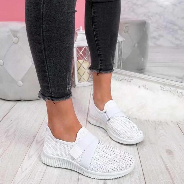 Zapatillas Sin Cordones de Mujer | Velcro