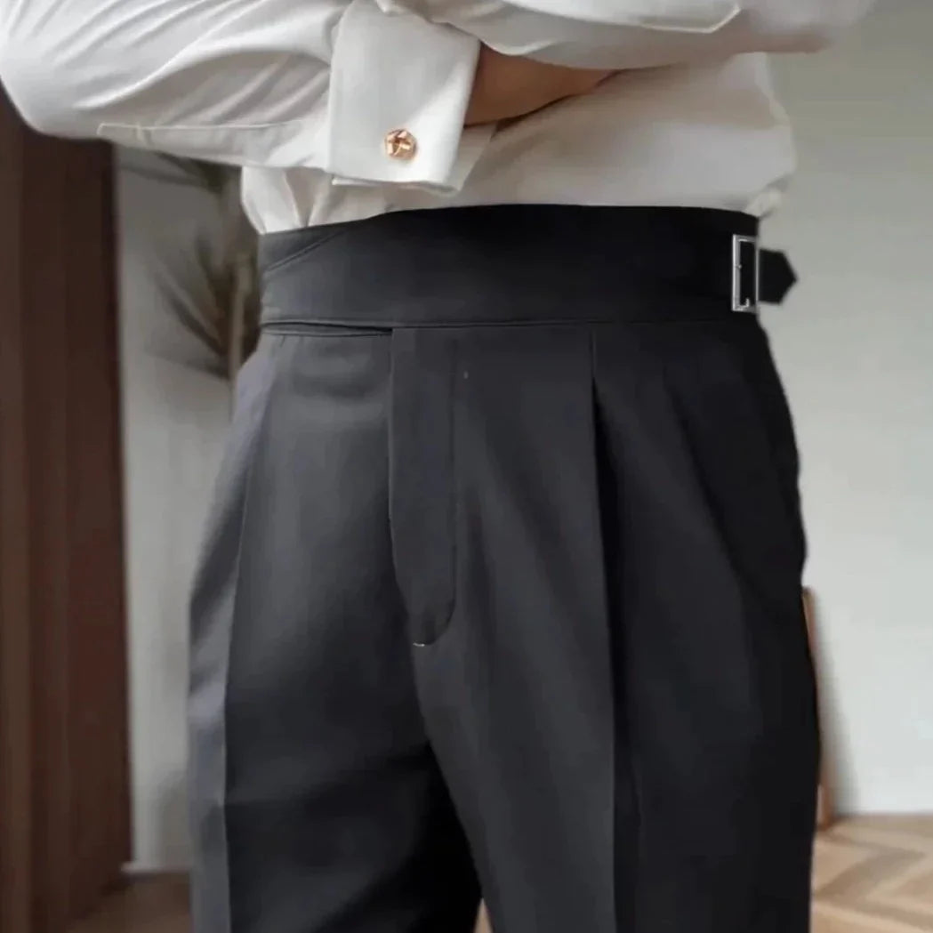 Pantalones Plisados de Hombre | Talle Alto