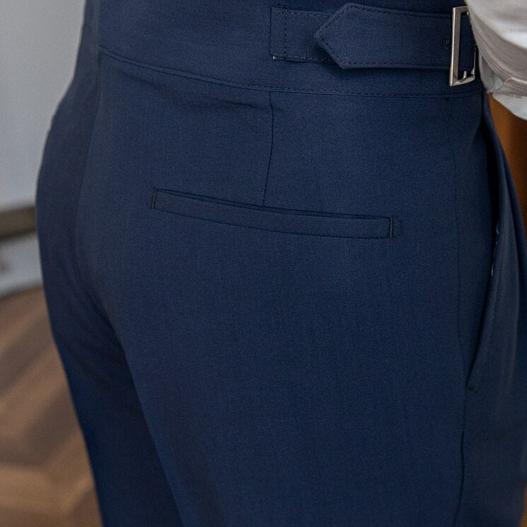 Pantalones Plisados de Hombre | Talle Alto