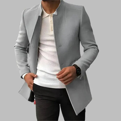 Abrigo sin Botones de Hombre | Corte Ajustado