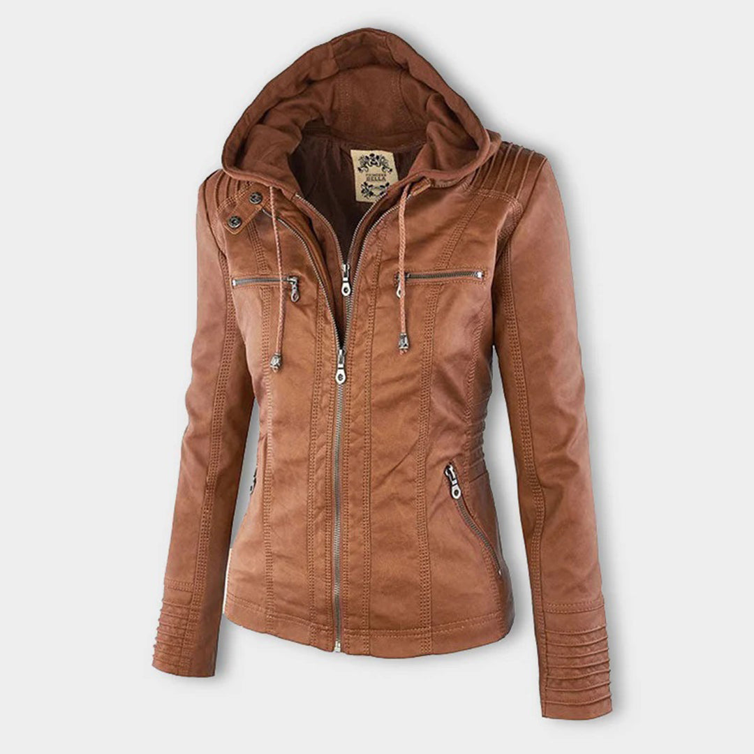 Chaqueta con capucha para mujer | Múltiples bolsillos