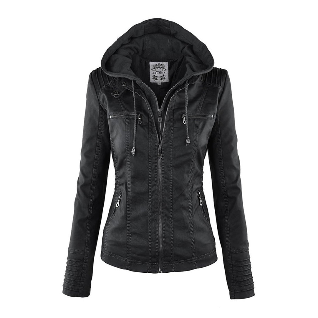 Chaqueta con capucha para mujer | Múltiples bolsillos