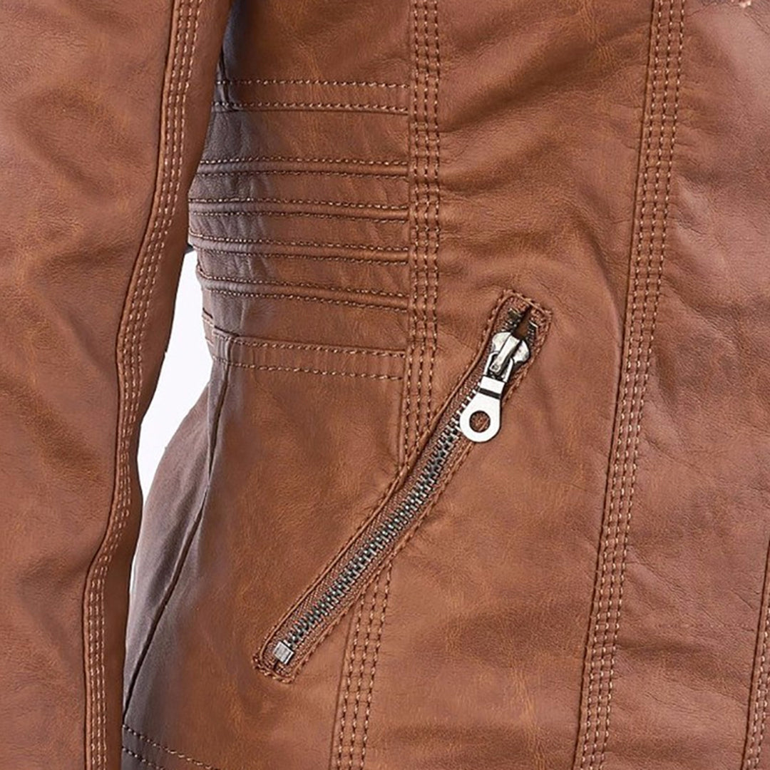 Chaqueta con capucha para mujer | Múltiples bolsillos