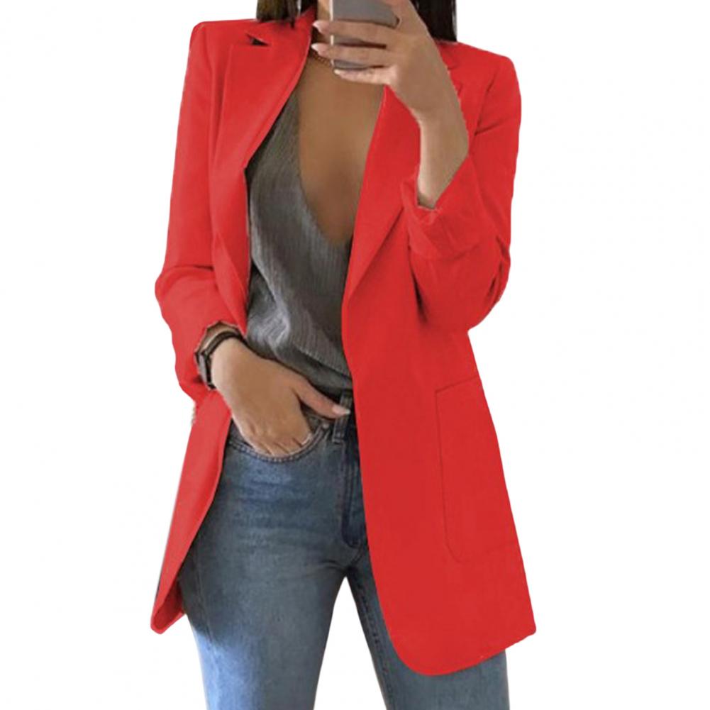 Blazer de mujer de un solo botón | Oversize
