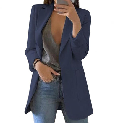 Blazer de mujer de un solo botón | Oversize