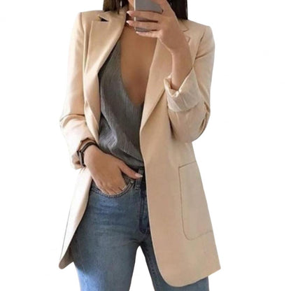 Blazer de mujer de un solo botón | Oversize
