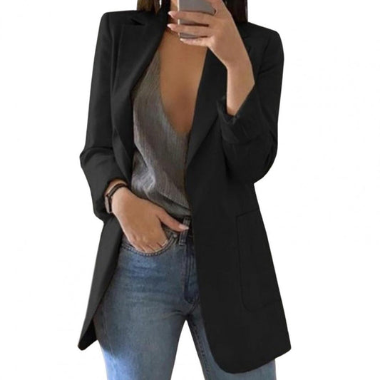 Blazer de mujer de un solo botón | Oversize