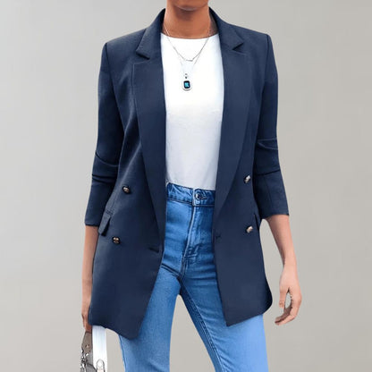 Blazer Mujer Cruzado | Solapa Estrecha