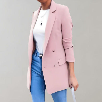 Blazer Mujer Cruzado | Solapa Estrecha