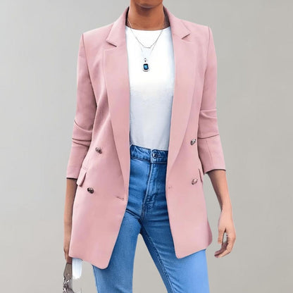 Blazer Mujer Cruzado | Solapa Estrecha