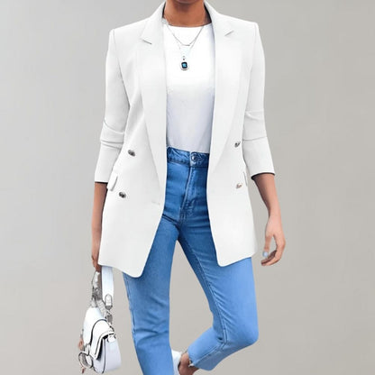 Blazer Mujer Cruzado | Solapa Estrecha