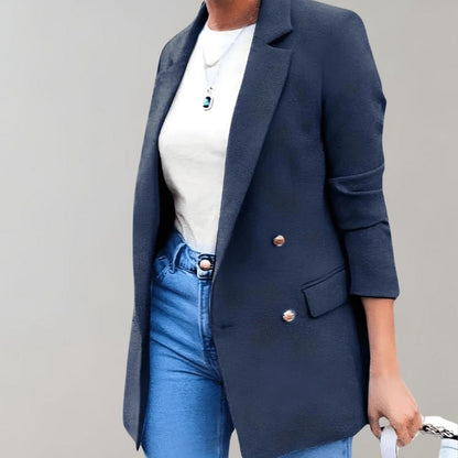 Blazer Mujer Cruzado | Solapa Estrecha