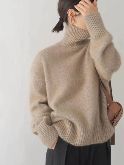 Suéter de Mujer de Cuello Alto | Estilo Clásico