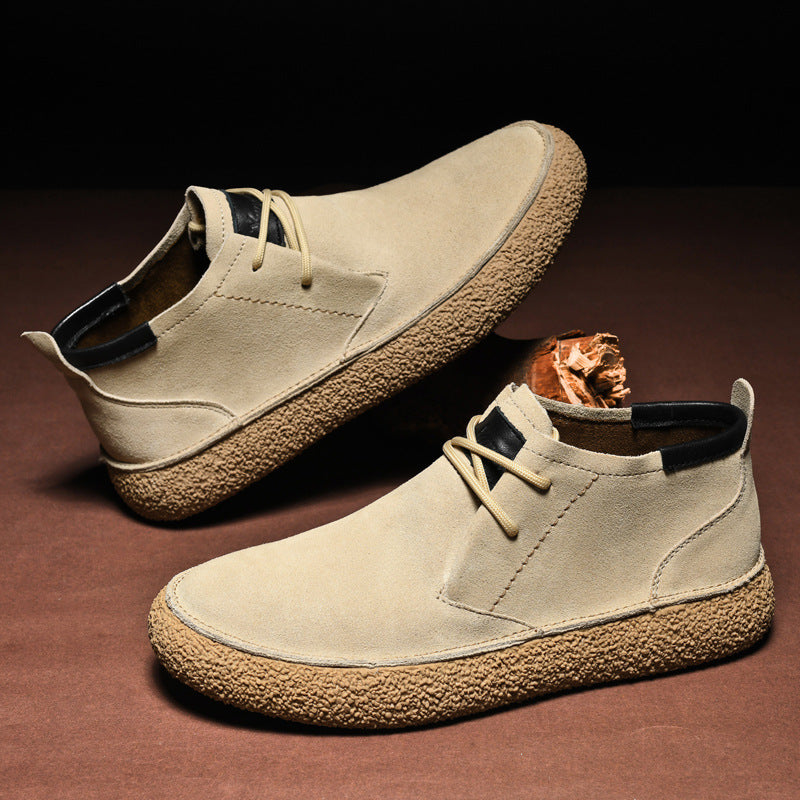 Mocasines de Hombre a Media Altura | Con Cordones