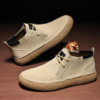 Mocasines de Hombre a Media Altura | Con Cordones