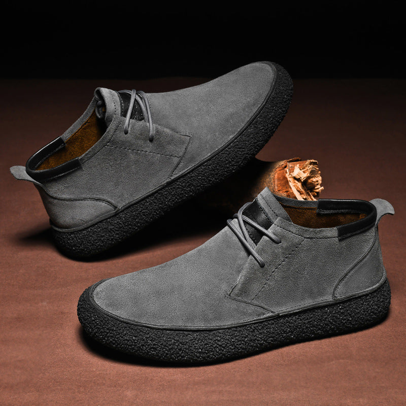 Mocasines de Hombre a Media Altura | Con Cordones