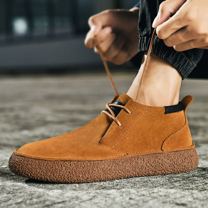 Mocasines de Hombre a Media Altura | Con Cordones