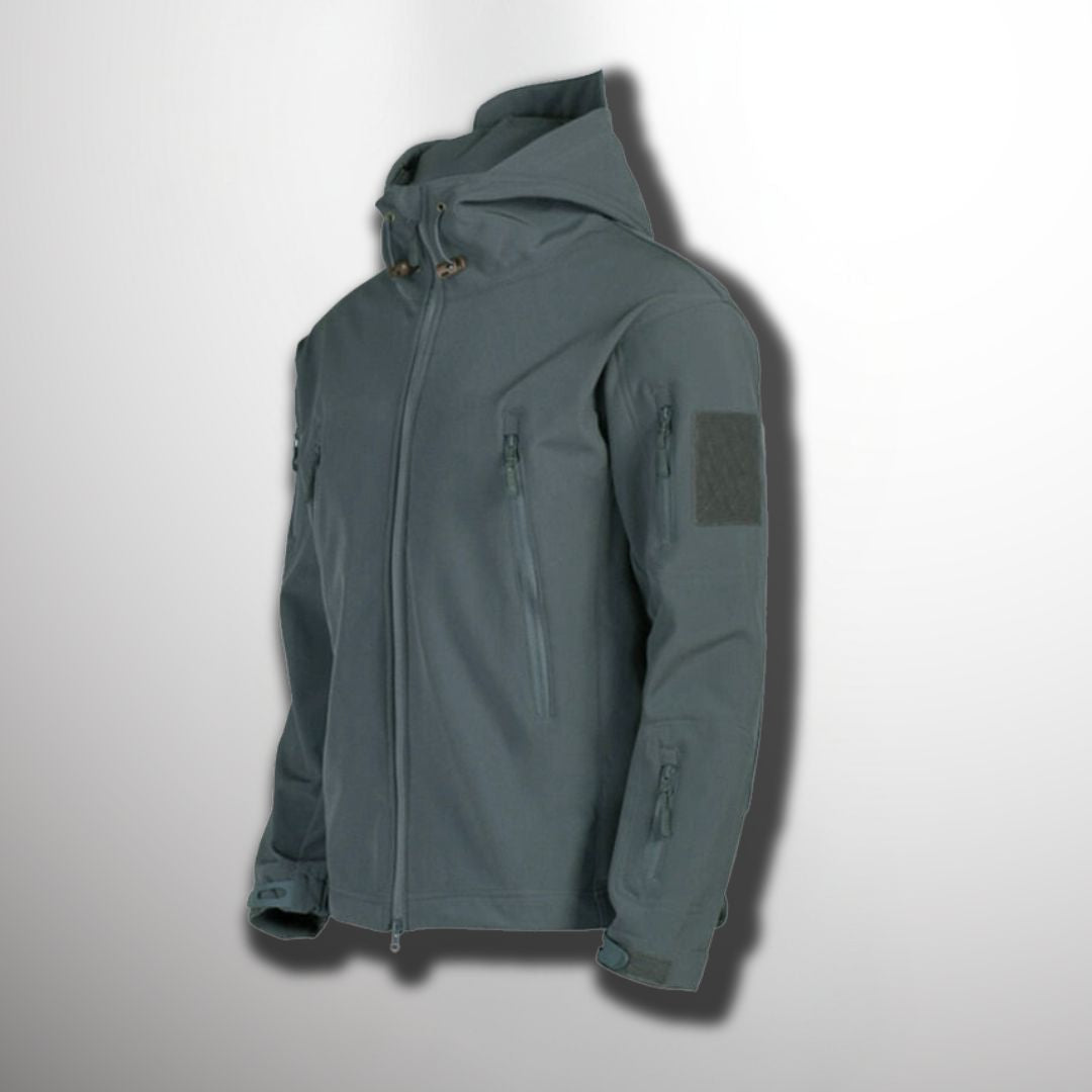 Chaqueta de Exterior con Capucha de Hombre | Multi Bolsillo