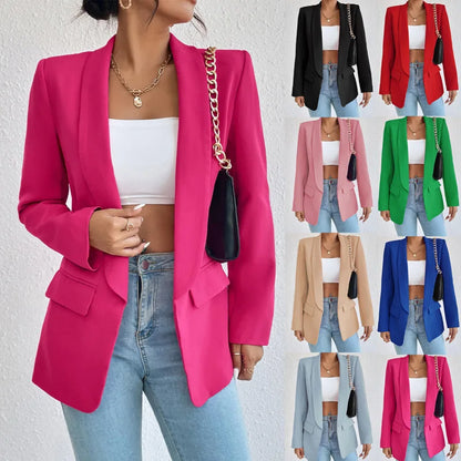 Blazer Mujer Abierto | Estilo Casual