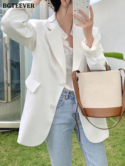 Blazer Mujer Oversize | Corte Relajado