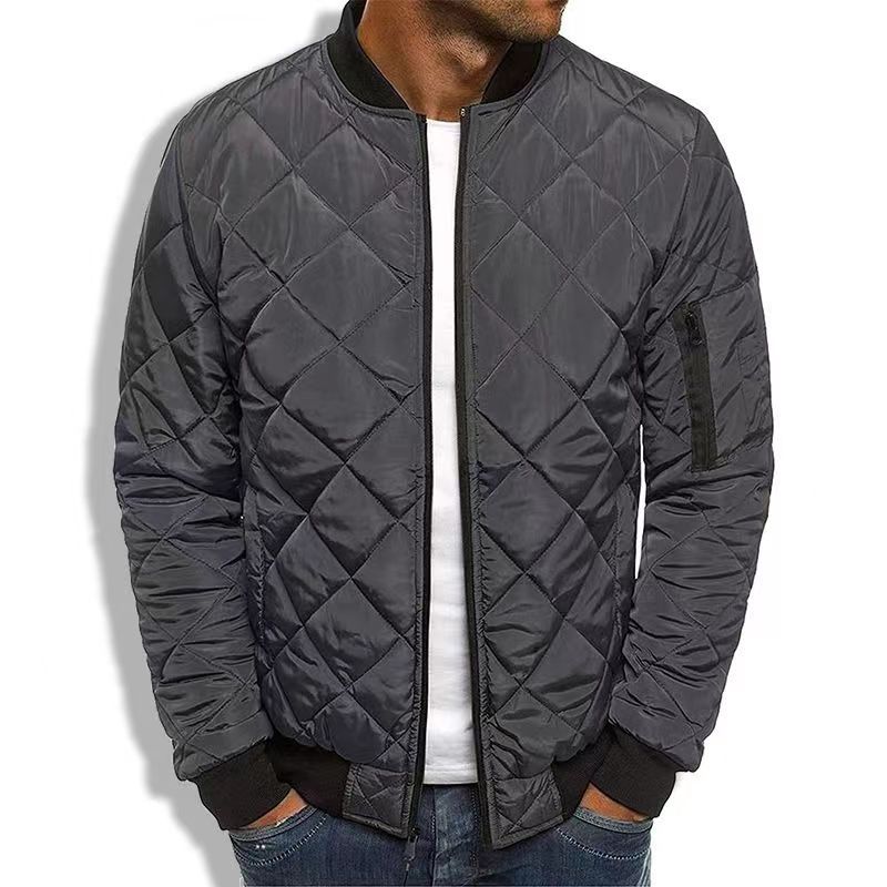 Chaqueta Acolchada Cuadrada de Hombre | Clásica