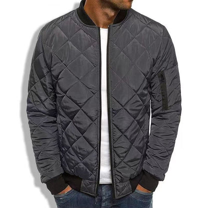 Chaqueta Acolchada Cuadrada de Hombre | Clásica