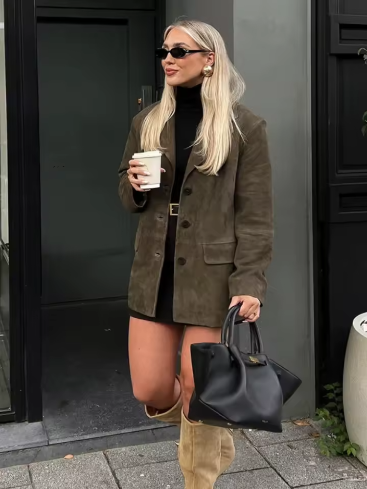 Blazer de mujer de diseño estructurado | Casual