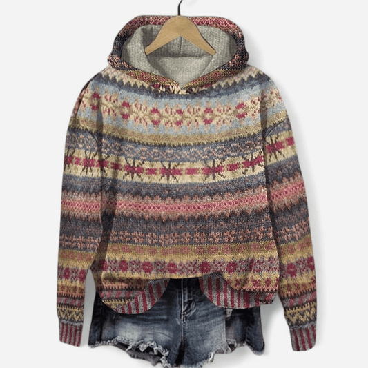 Sudadera con Capucha de Mujer | Estampado Retro