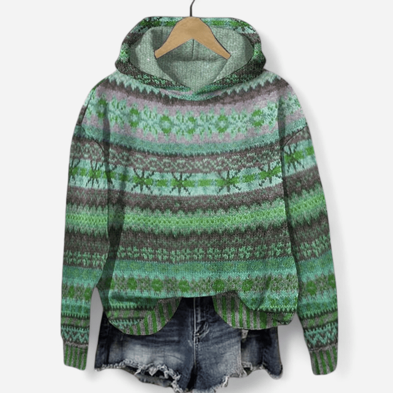 Sudadera con Capucha de Mujer | Estampado Retro