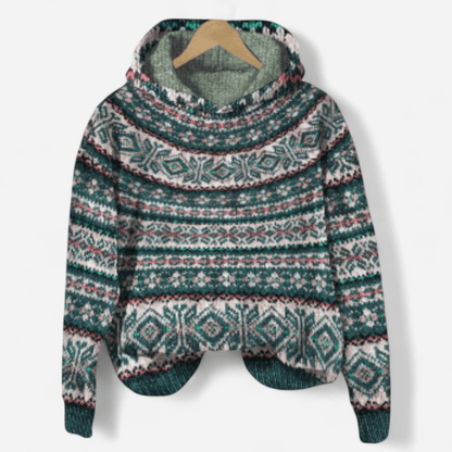 Sudadera con Capucha de Mujer | Estampado Retro