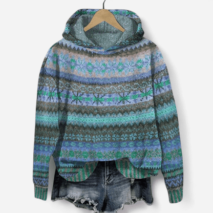 Sudadera con Capucha de Mujer | Estampado Retro