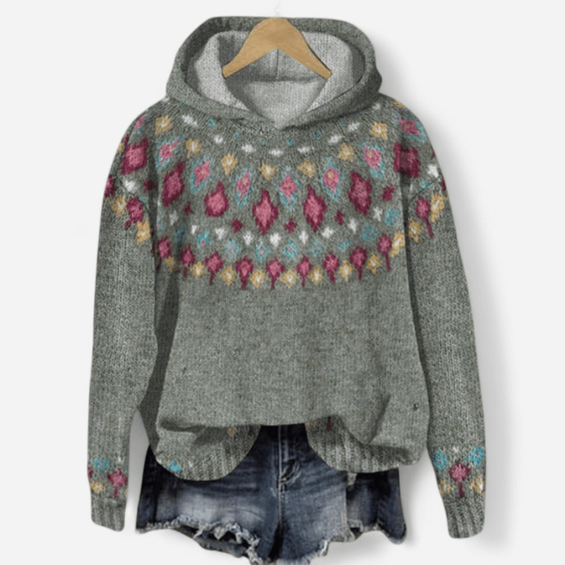 Sudadera con Capucha de Mujer | Estampado Retro