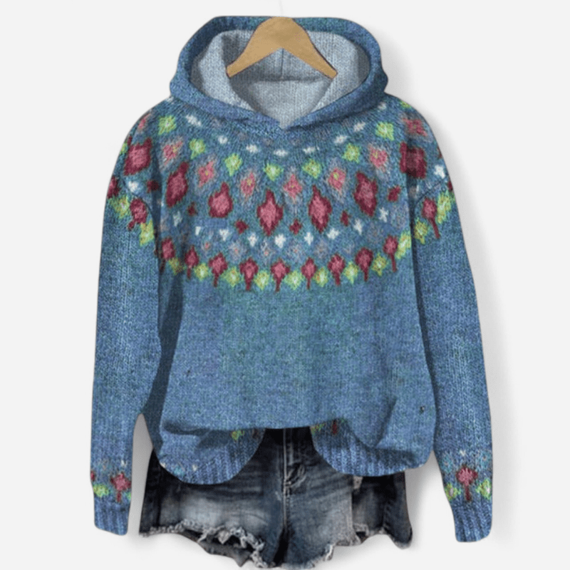 Sudadera con Capucha de Mujer | Estampado Retro