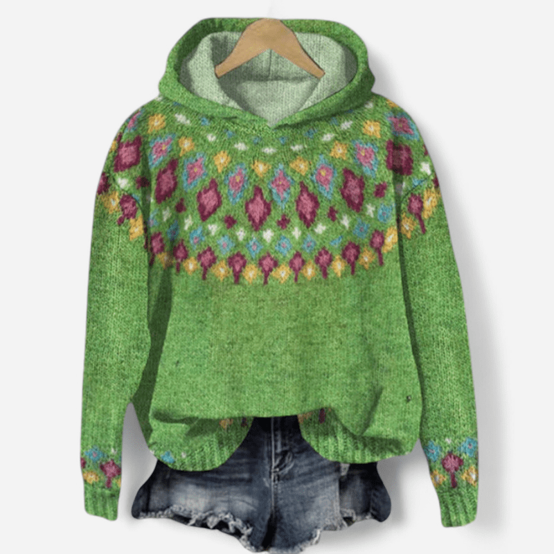 Sudadera con Capucha de Mujer | Estampado Retro