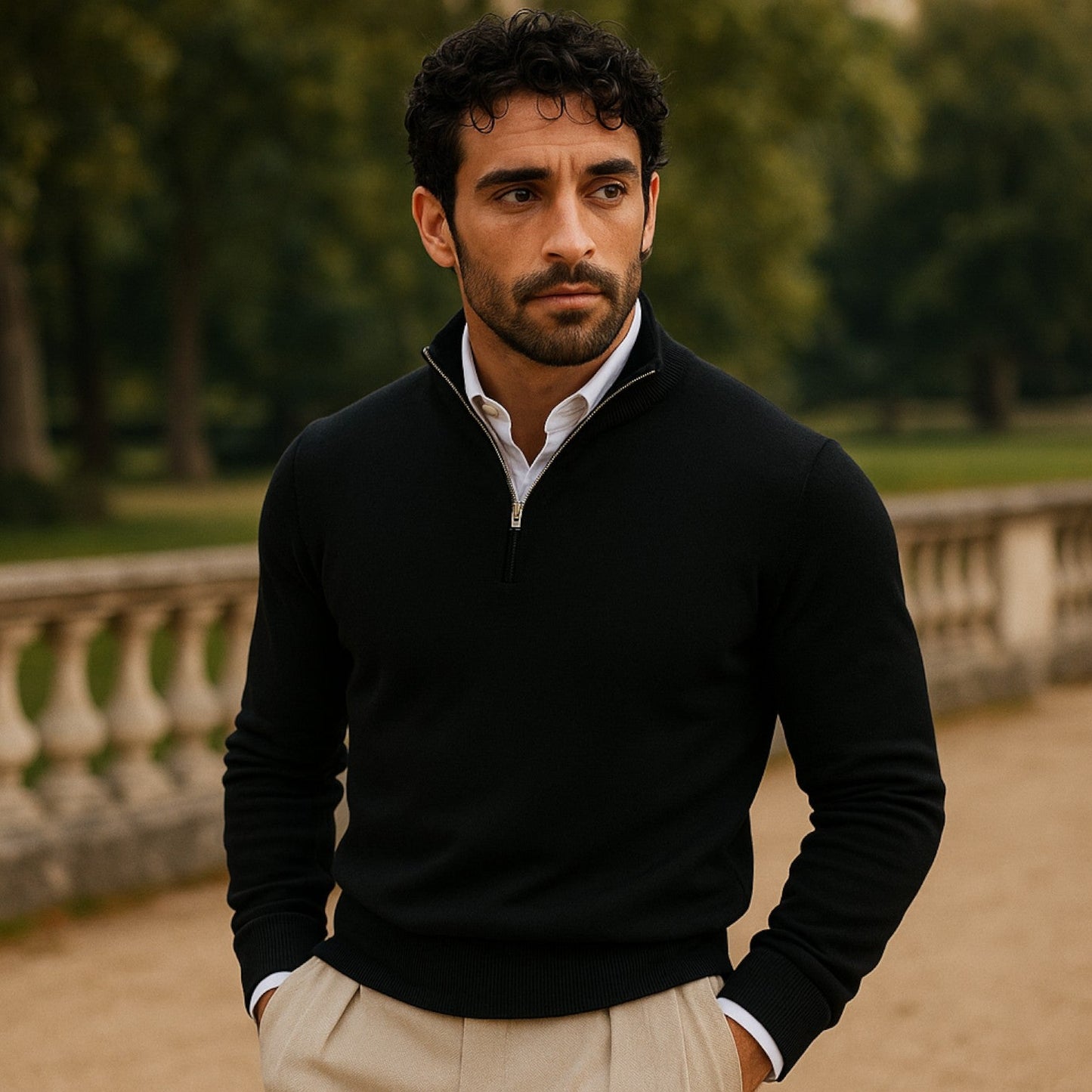 Jersey de Hombre | Media Cremallera