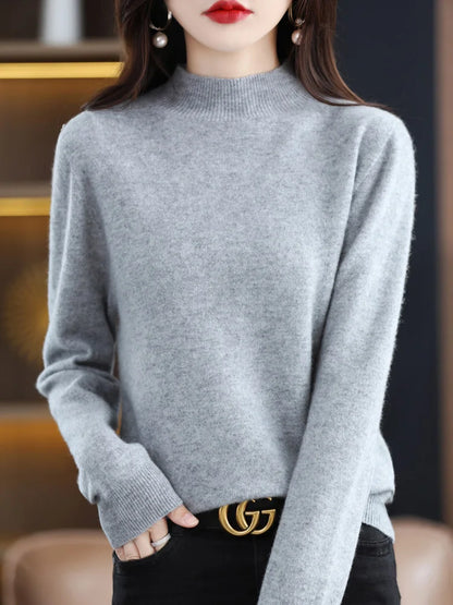 Suéter de Mujer con Cuello Alto | Corte Elegante