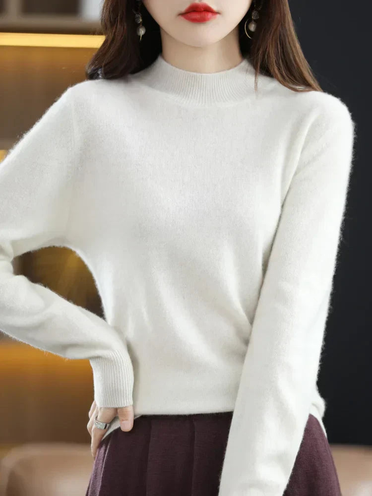 Suéter de Mujer con Cuello Alto | Corte Elegante