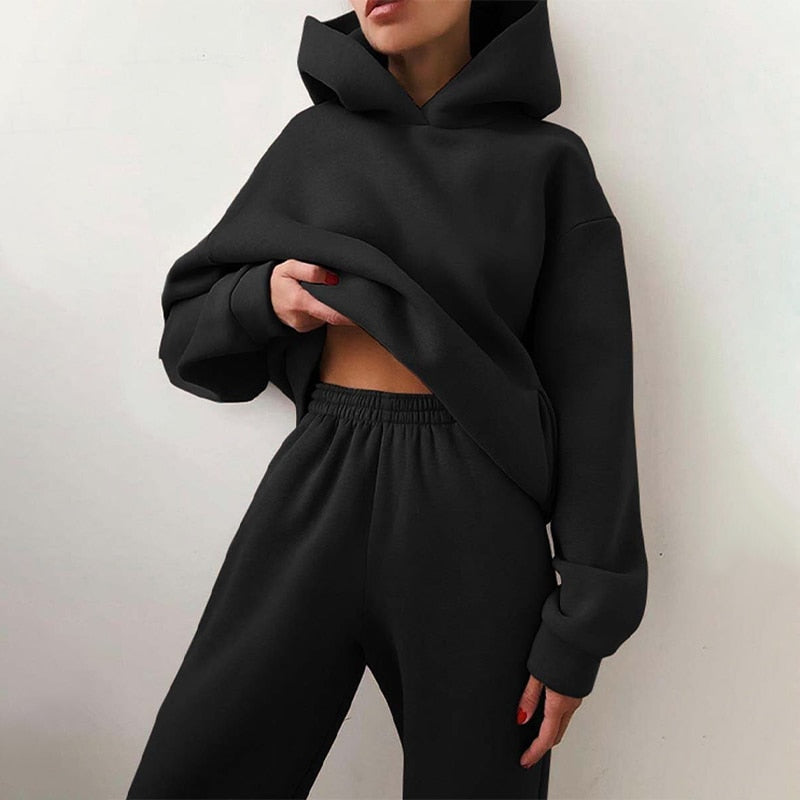 Conjunto Deportivo de Mujer | Sudadera con Capucha
