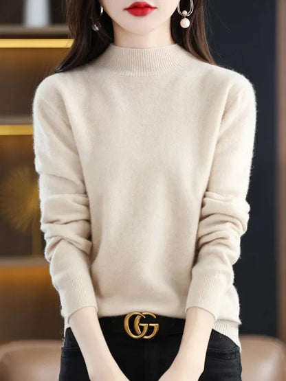 Suéter de Mujer con Cuello Alto | Corte Elegante