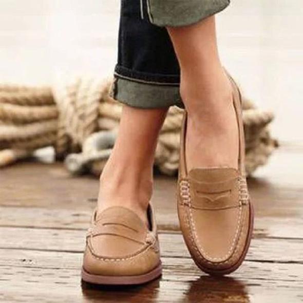 Mocasines Clásicos de Mujer | Slip-On